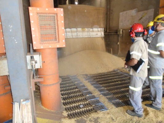 depoeiramento moega pó poeira