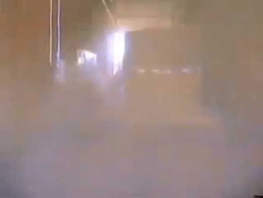 Moega de recebimento antes da instalação do DustControl da Wings Ltda