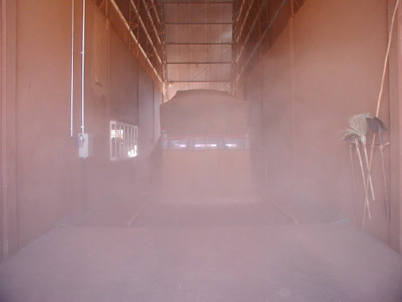 Caramuru Alimentos sem o sistema DustControl instalado