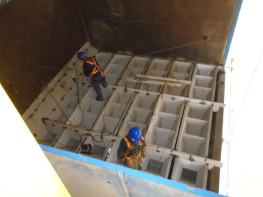 Moega Elevada–Caramuru Santana com DustControl da Wings Ltda