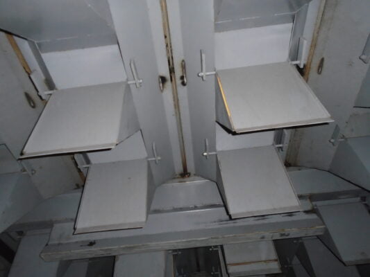 DustControl da Wings vista abaixo da moega despoeiramento