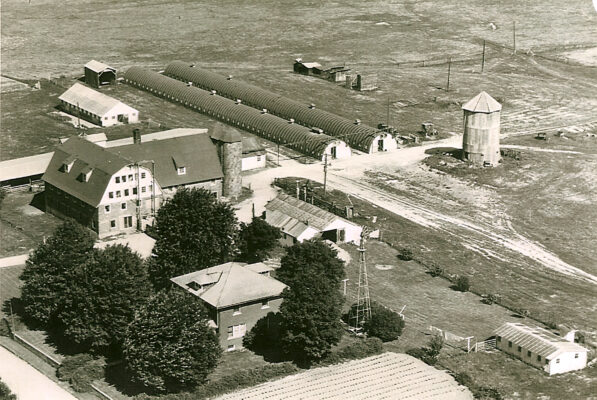 River View Farms Inc. Orleans, IN with Wings DustControl for controlling dust emission in grain receiving pits without filters