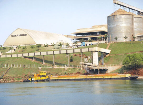 Wings DustControl installed in TSS Terminal in Sao Simao Brazil a joint project between Caramuru and Rumo